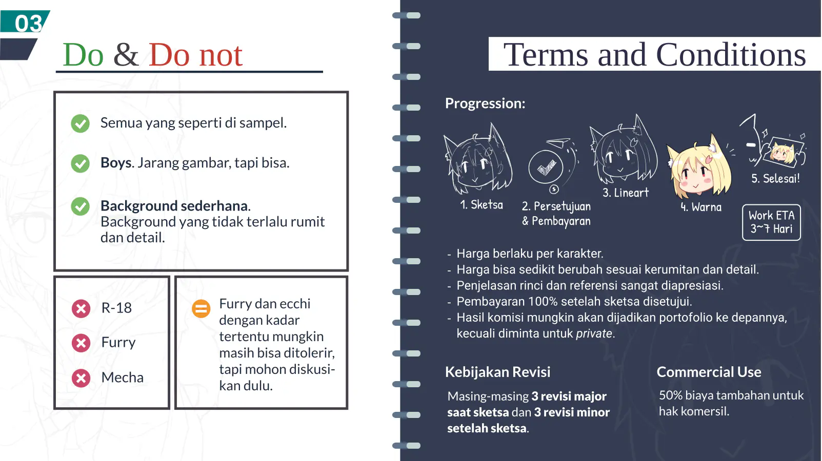 Terms and conditions